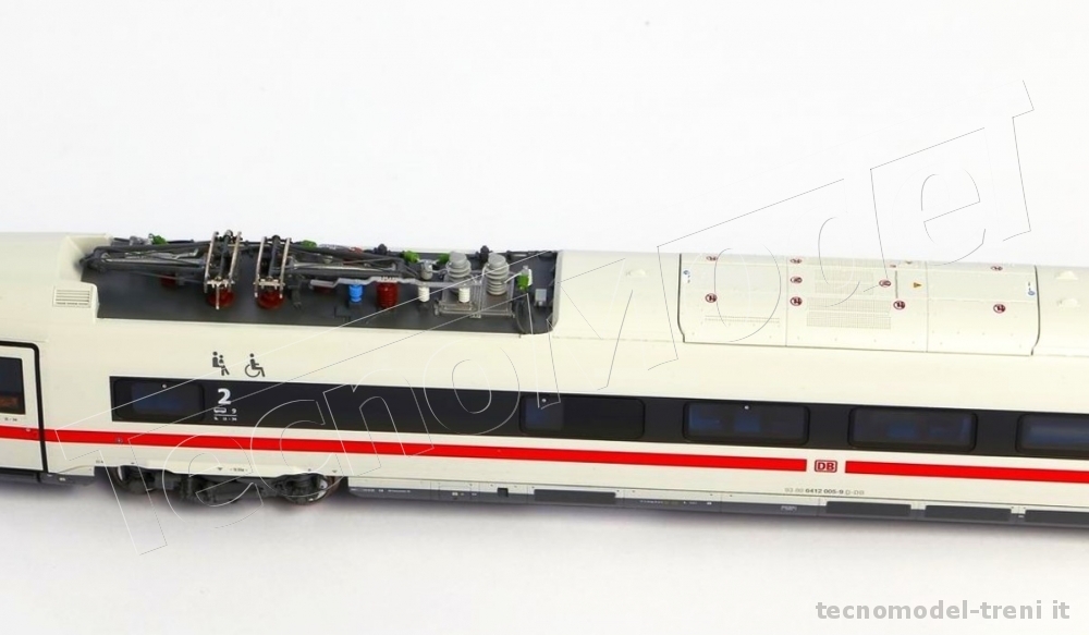 Piko 51402 Db Ice 4 Elettrotreno In Quattro Elementi Br412 Epvi Dcc