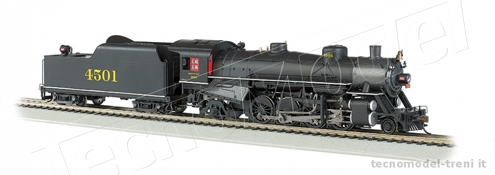 Bachmann 54403 Southern #4501 Light 2-8-2 W Long Tender - Dcc Ready (ho 