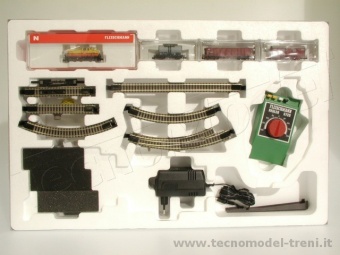 Fleischmann 931008   Start set merci FS con locomotiva Sefer